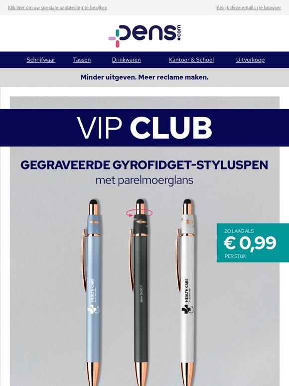 Het is officieel, je zit bij de club 🎉 Bekijk je VIP-voordelen!