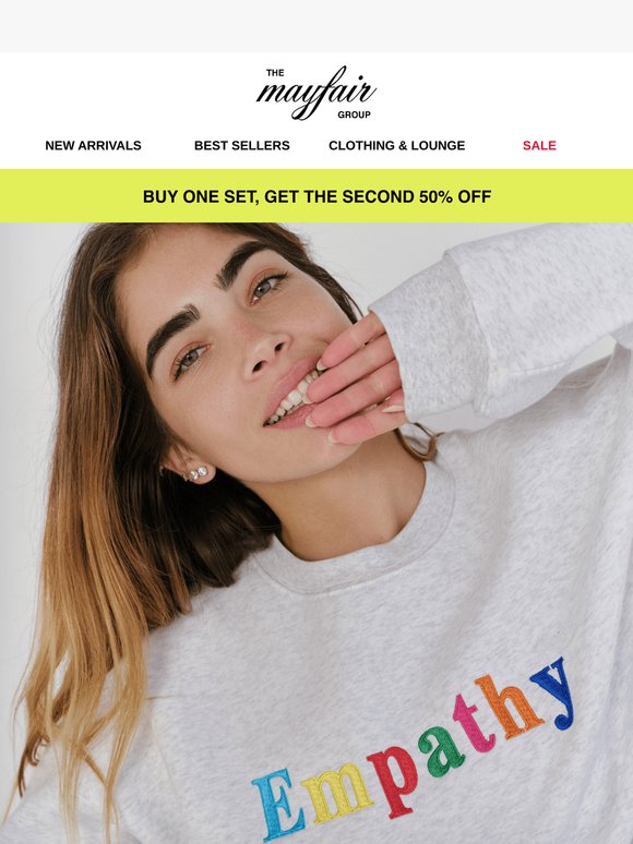 Buy One, Get One 50% OFF