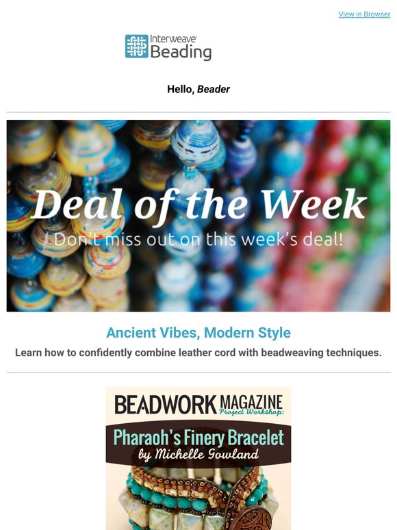 Ancient Vibes, Modern Style—Make the Pharaoh’s Bracelet