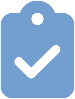 Clipboard with Checkmark Logo