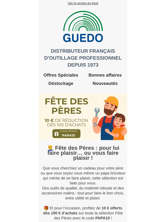 🎁 Fête des Pères : notre sélection pour les papas bricoleurs