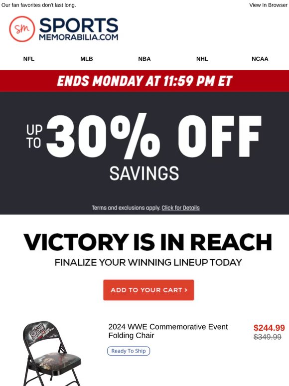 Last Chance For Fan Favorites...