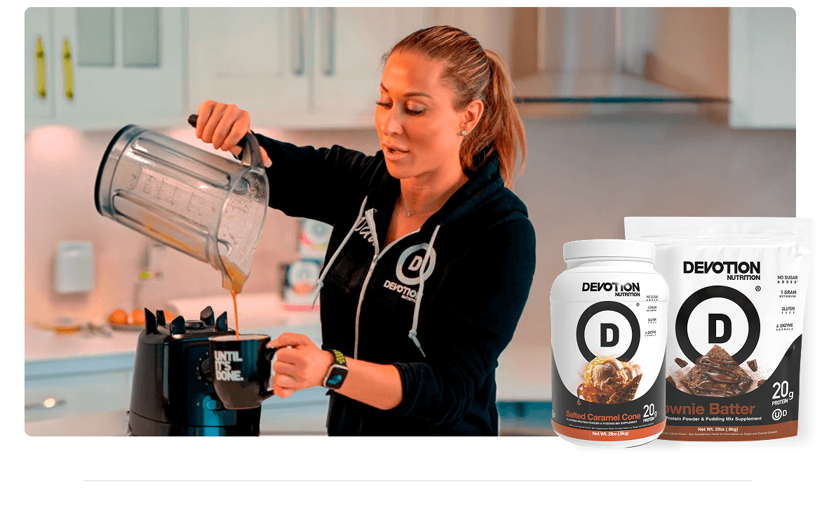 Dana pouring a coffee drink