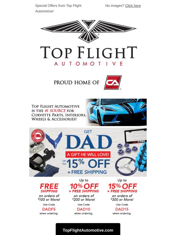 Up to 15% OFF+ FREE Shipping! Don't Forget About Dad!
