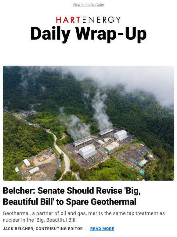 Daily Wrap-Up| Belcher: Senate Should Revise 'Big, Beautiful Bill'; What's Affecting Oil Prices?