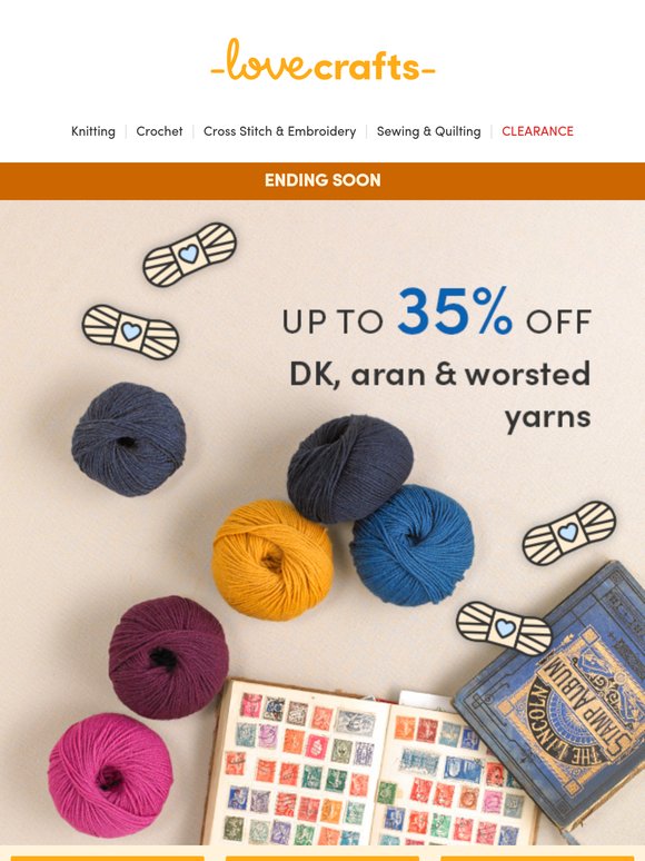 Choose Your Fibre 🥷 Acrylic, cotton, wool & more!