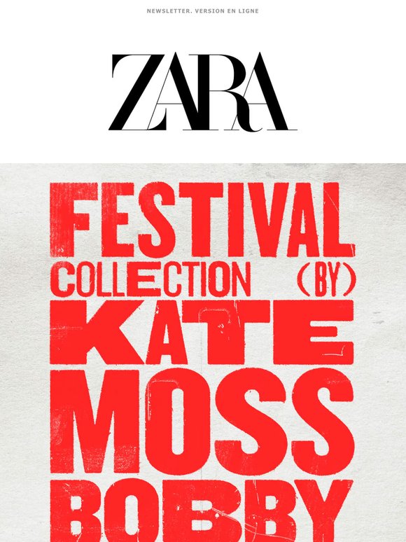 Collection Festival par Kate Moss & Bobby Gillespie