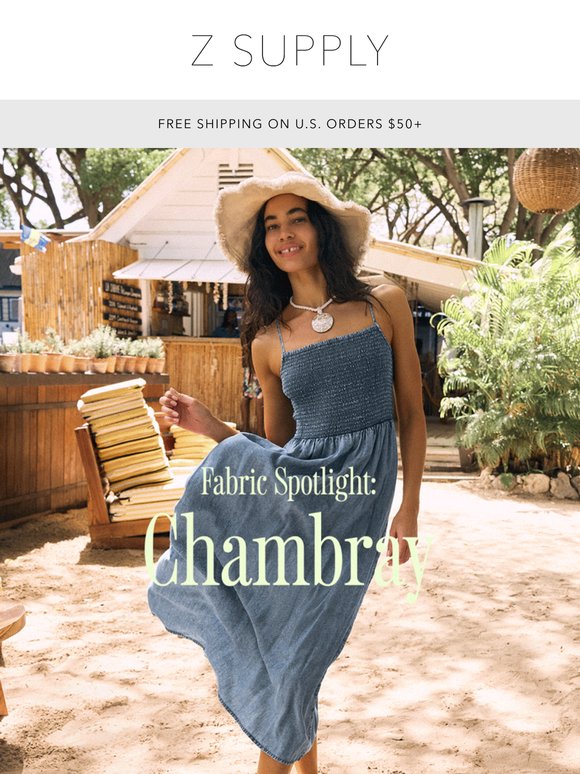 New Chambray? Right This Way 👉