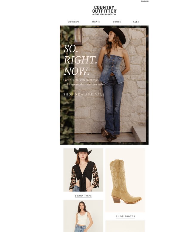 Trending Tops & Denim