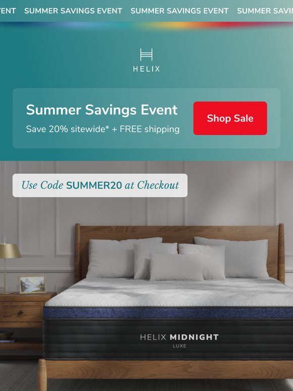Sleep cool, save BIG!