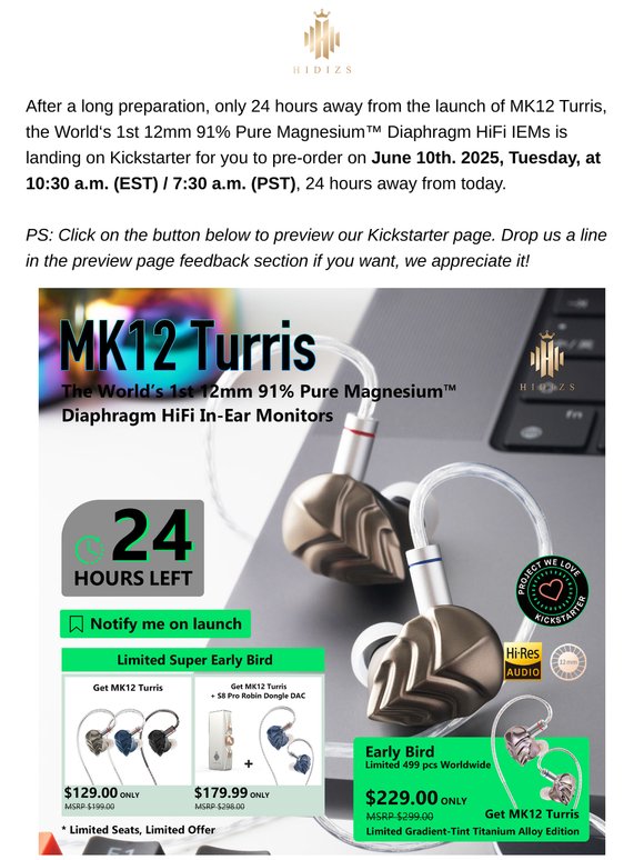 Don’t Miss MK12 Turris Super Early Bird at $129!