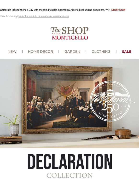 Just in Time for July 4th: The Declaration Collection