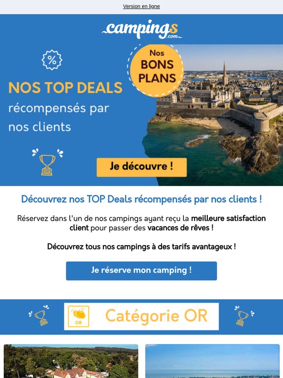 Découvrez nos TOP Deals du moment