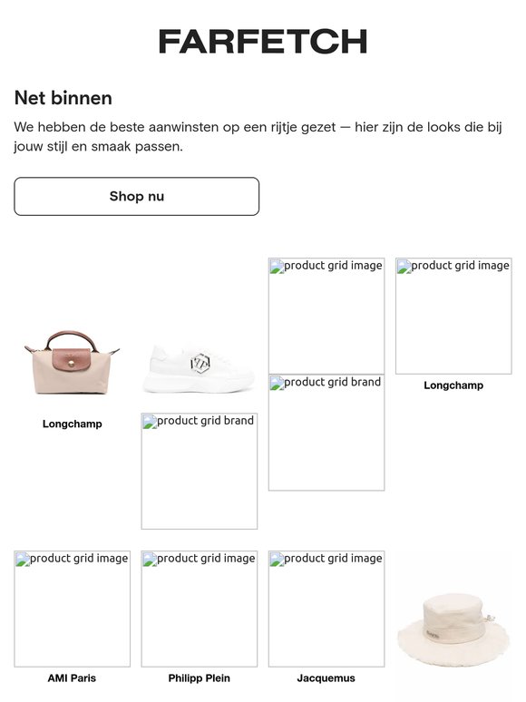 Nieuw binnen, speciaal voor jou