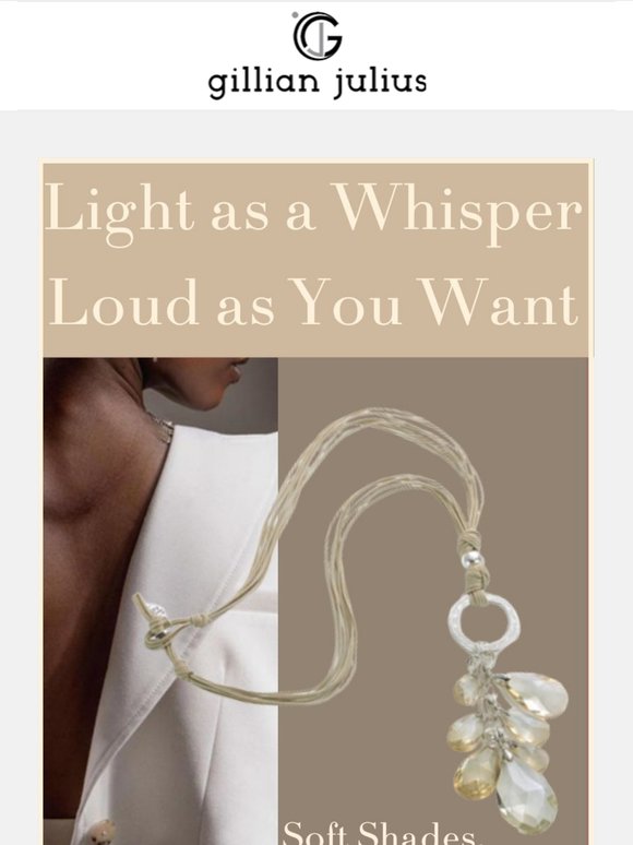 Gillian Julius -  Light as a Whisper