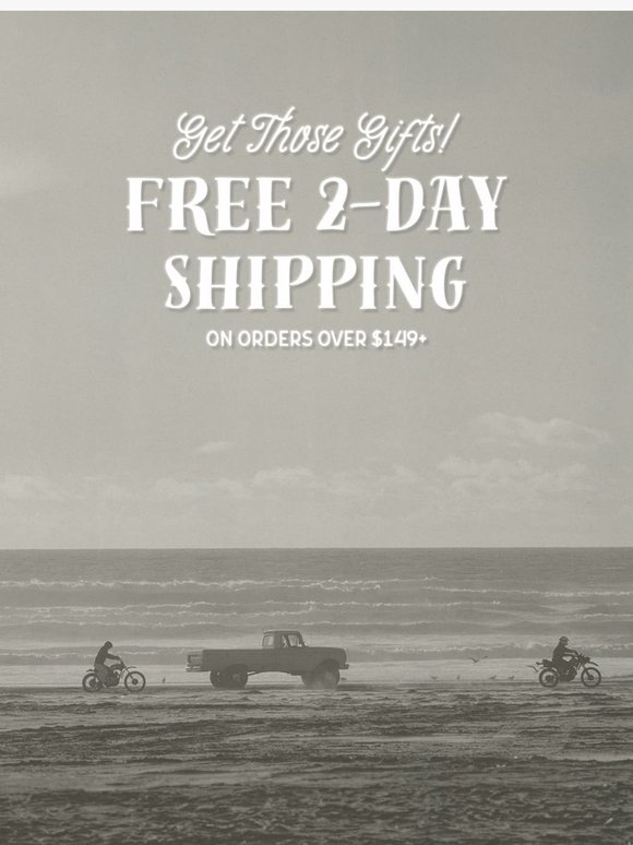 📦 FREE 2-Day Shipping.
