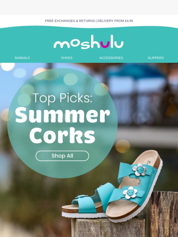 Our Summer Top Picks: Comfy Cork!