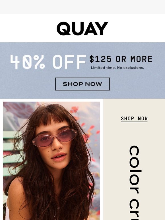 PSA: 40% OFF $125+ 🐚