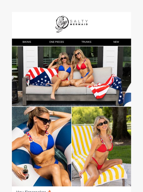 These Bikinis Are Firecracker-Approved 🔥