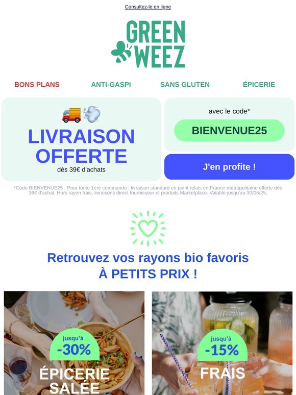 🥰 Jusqu’à -54% sur vos rayons chouchou !