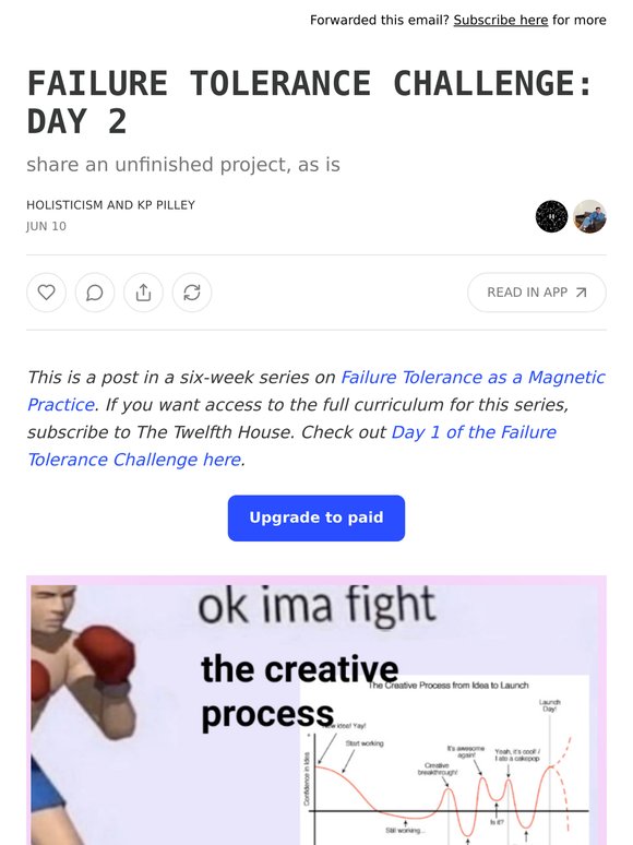 FAILURE TOLERANCE CHALLENGE: DAY 2
