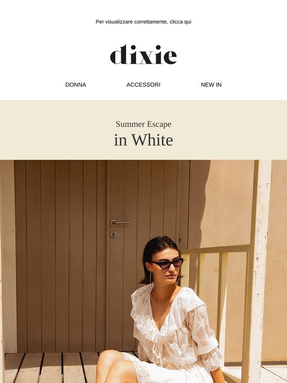 ✨ Bianco, leggero, perfetto in valigia.