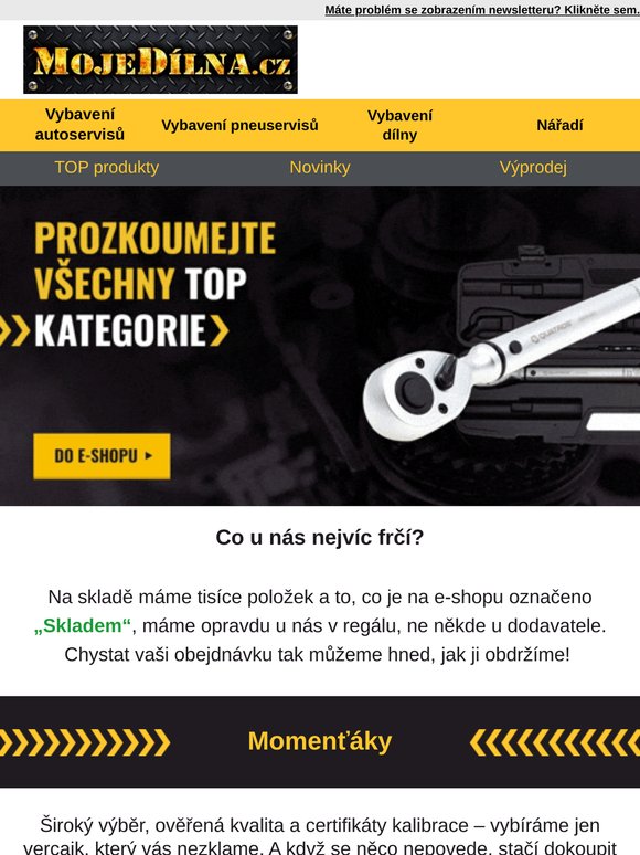 Nejoblíbenější vercajk mezi mechaniky – máte ho taky? 🤔