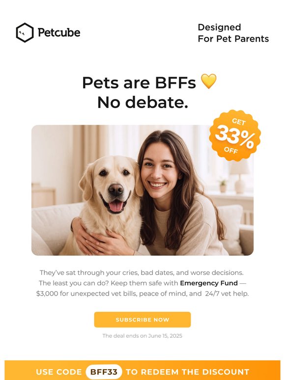 Your pet would 100% do this for you