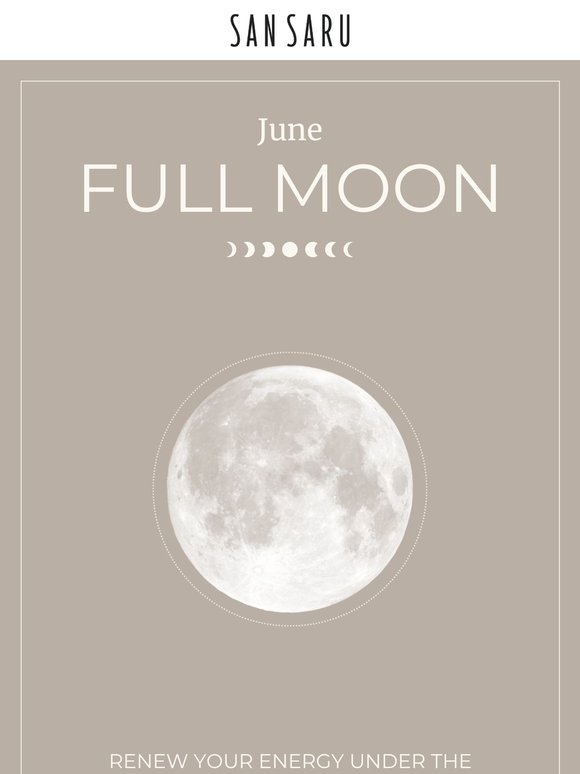 🌕 The FULL MOON of June comes with a message for you...