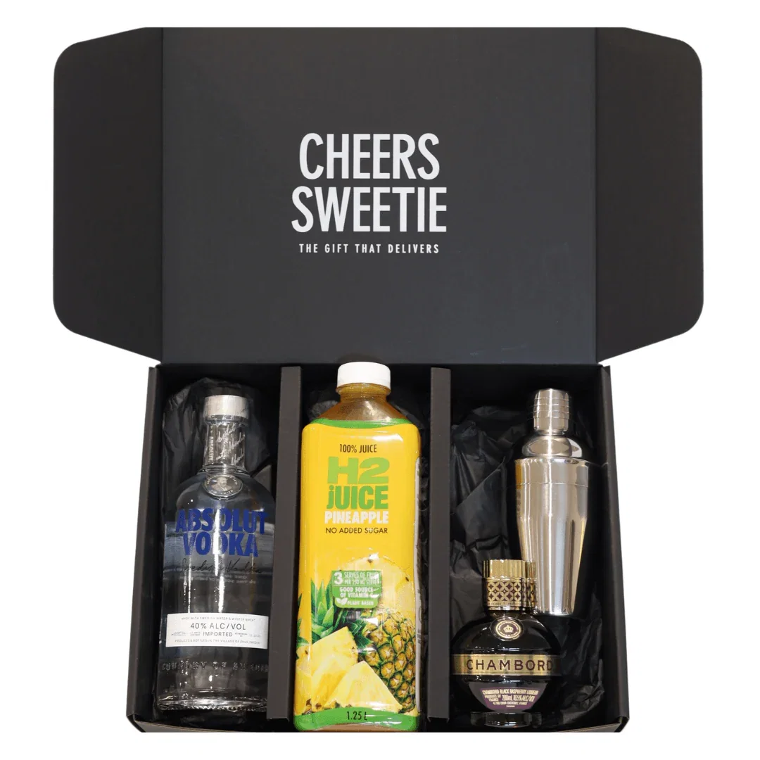 French Martini Cocktail Kit Hamper - Large