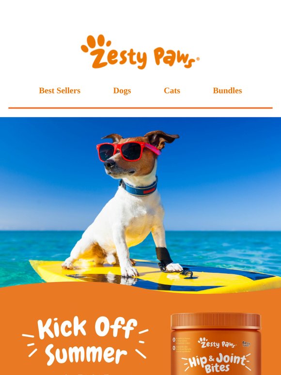 ☀️ Keep your pup moving all summer long! 🐾