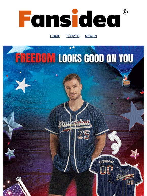 🇺🇸  Make July 4th unforgettable with one-of-a-kind gear.