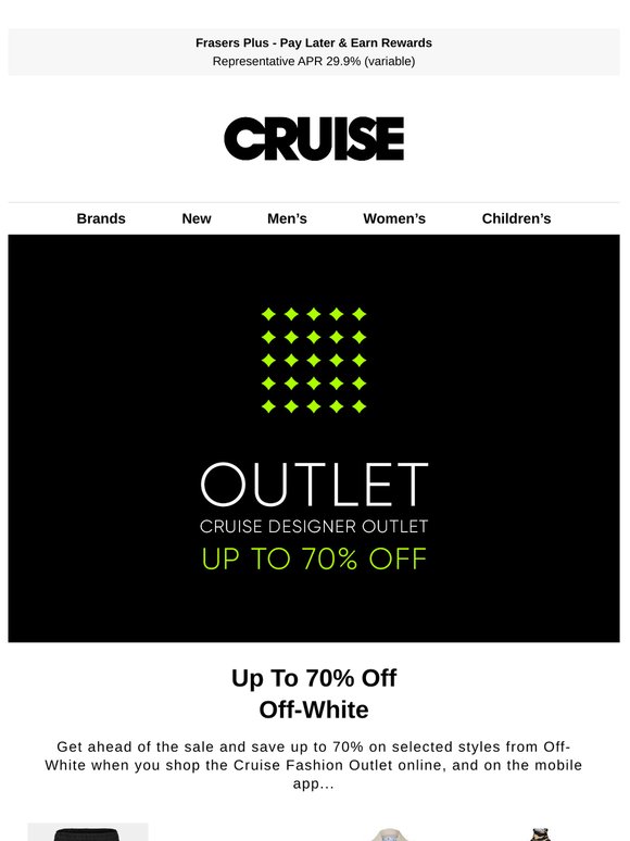 Massive Savings On Off-White