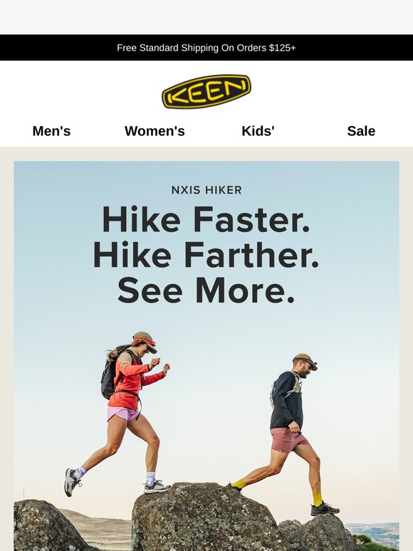 NXIS Hikers: Our Famous Fit, but Faster