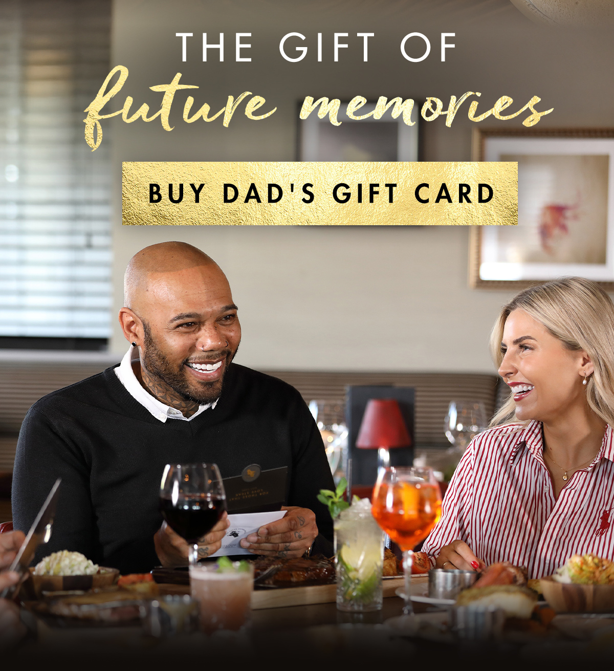 Give the gift of future steaks and memories this Father's Day with a Miller & Carter gift card.