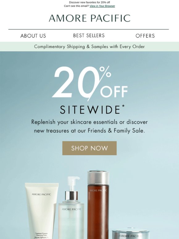Shop the Friends & Family Sale