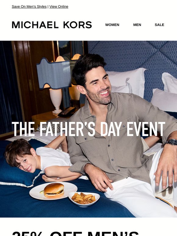 25% Off, Just In Time For Father’s Day