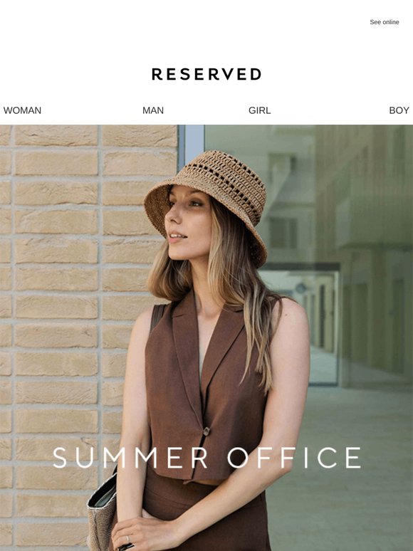 Summer workwear, sorted