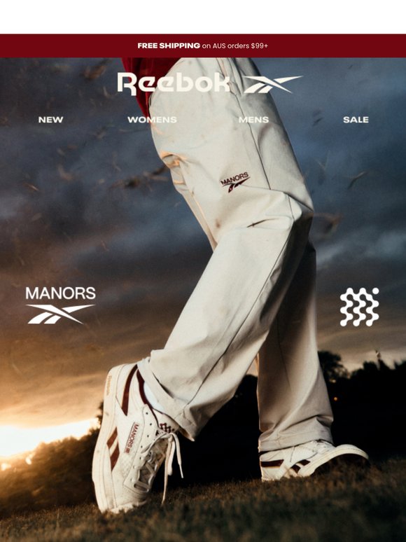 Reebok x MANORS. Limited Release
