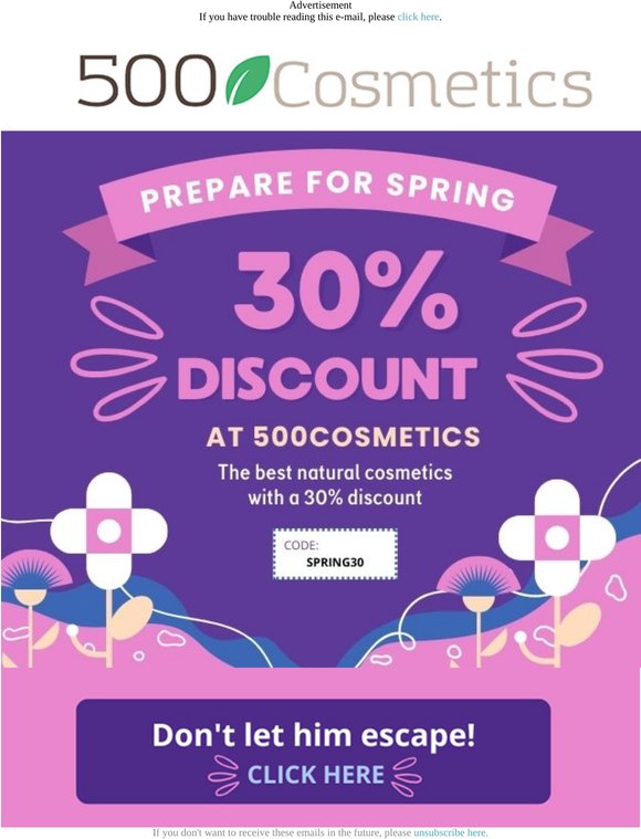 🌸The good weather begins, your discount begins🌸
