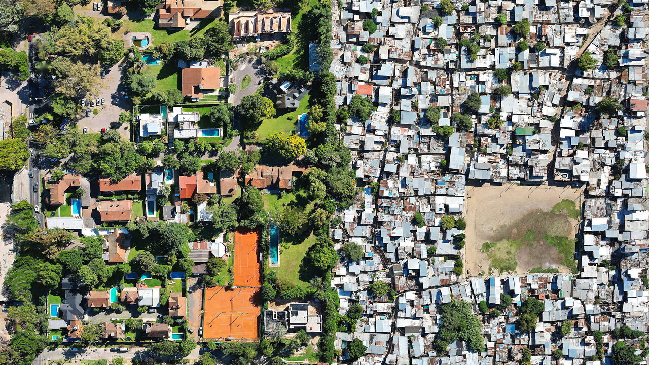 San Isidro from the air