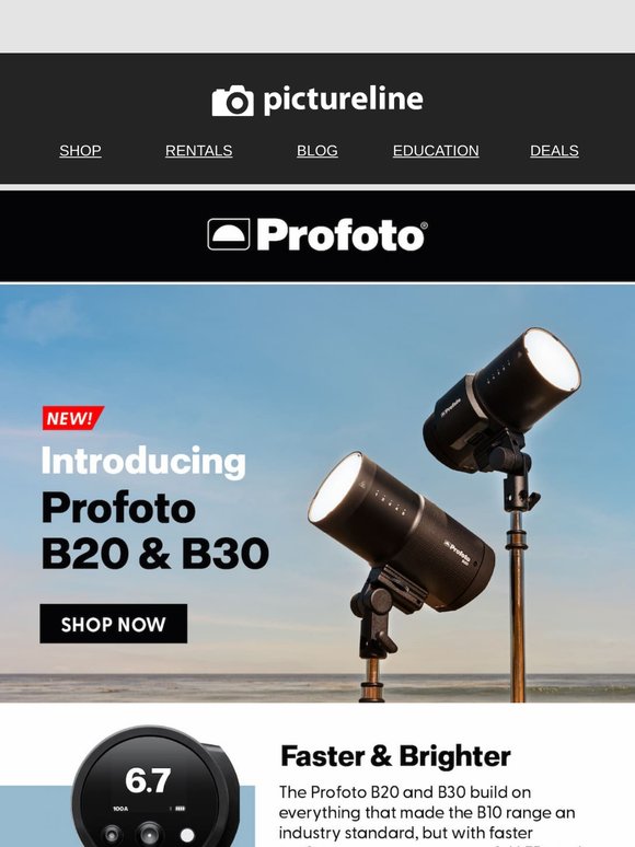 ⚡ Profoto's NEW B20 & B30 – Faster AND Brighter