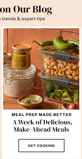 A Week of Delicious Make-Ahead Meals