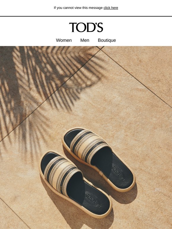 Unique patterns for bags and sandals