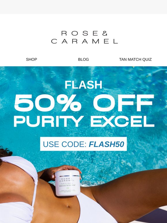 FLASH 50% OFF Inside🚨