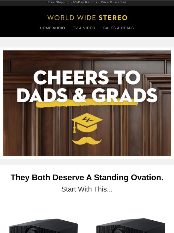Cheers to Dads. Congrats to Grads. Let's Make It Special🎉