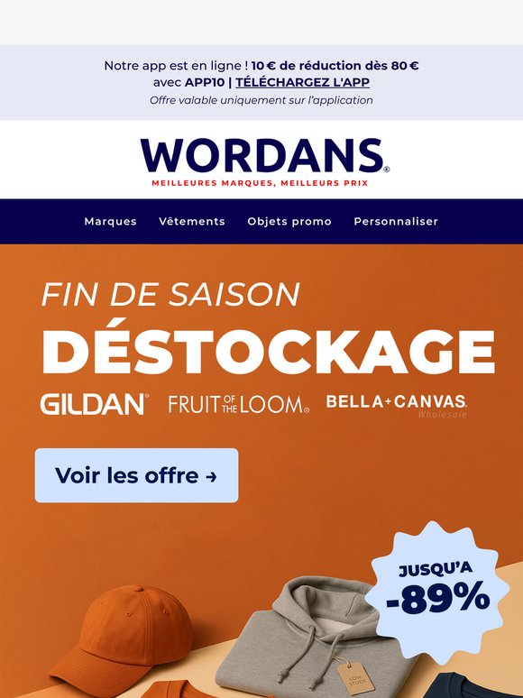 🔥 Bons plans, petits prix : explorez nos offres de déstockage !