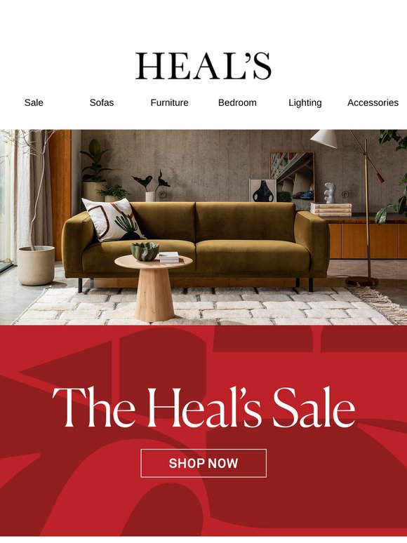 The Heal’s sale is now on