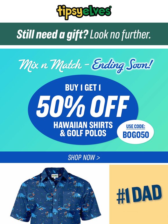 🚚 Last Call: Dad’s gift ships today!