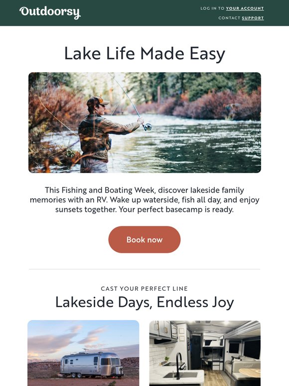 Your lakeside family getaway starts here
